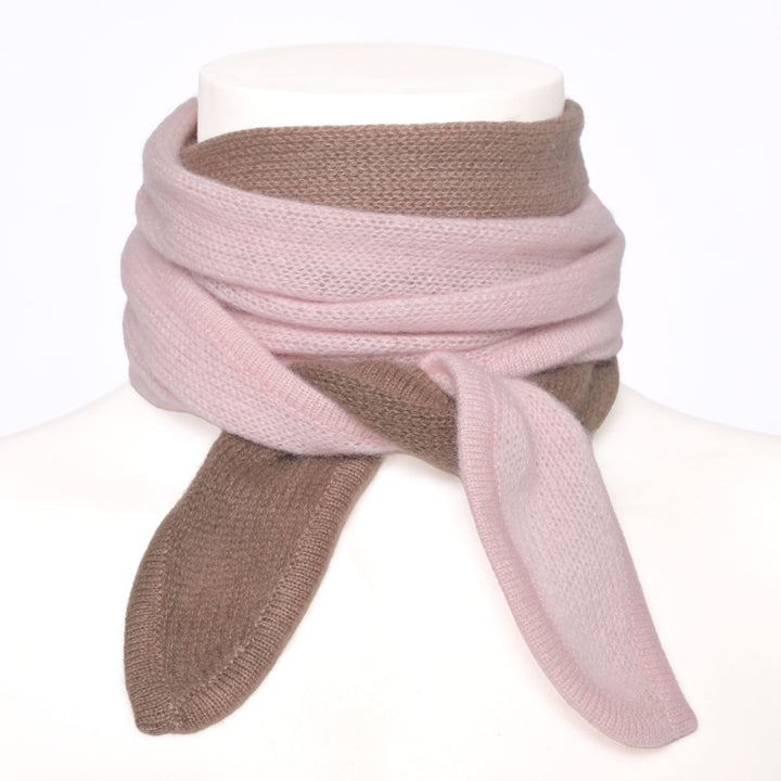 Cashmere Schal Ella-cs mit Farbverlauf in Hellrosa