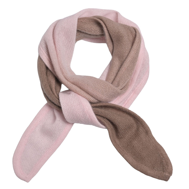 Cashmere Schal Ella-cs mit Farbverlauf in Hellrosa