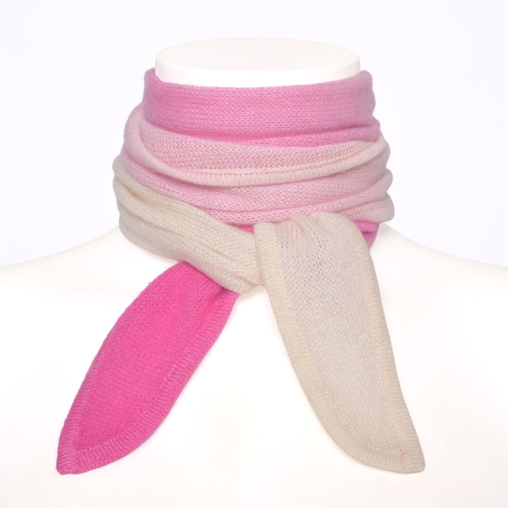 Cashmere Schal Ella-cs mit Farbverlauf in Pink