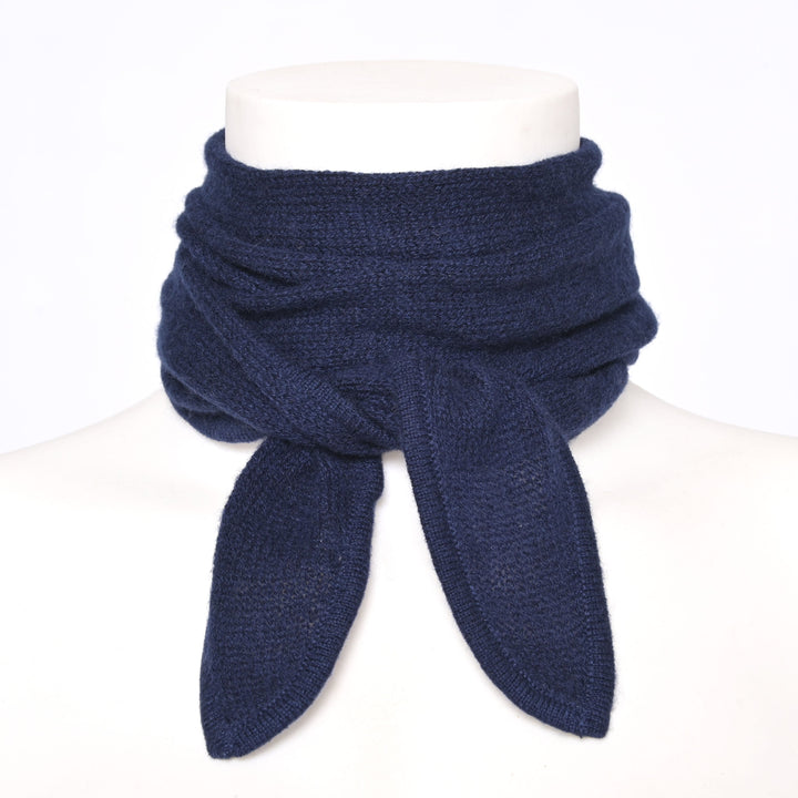 Cashmere Schal Ella-cs in Nachtblau