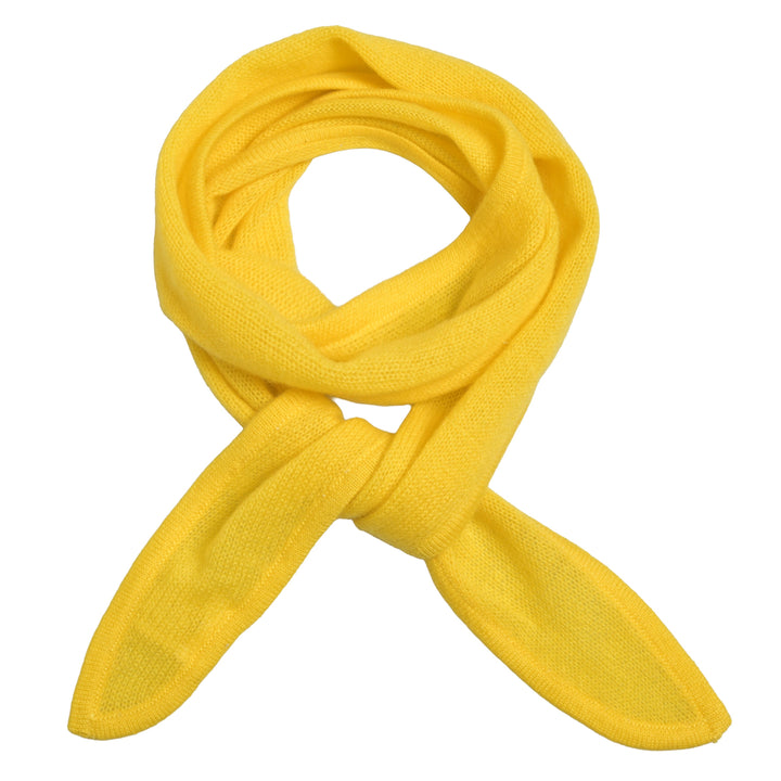 Cashmere Schal Ella-cs in Neongelb