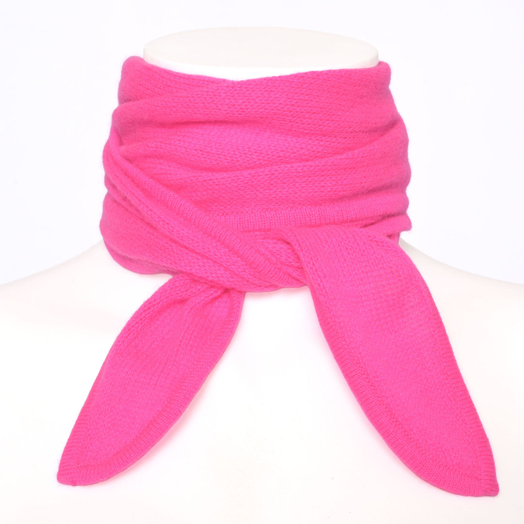 Cashmere Schal Ella-cs in Neonpink