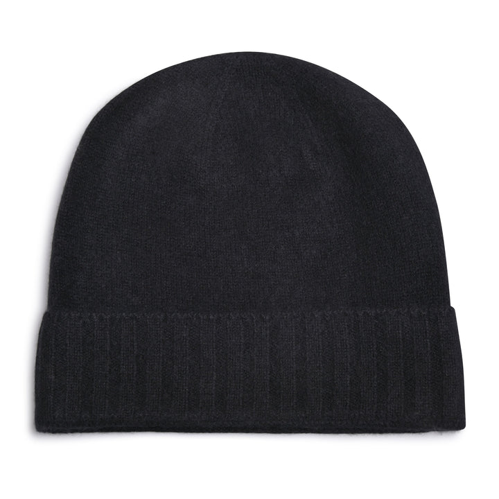 Cashmere Mütze für Herren in Schwarz
