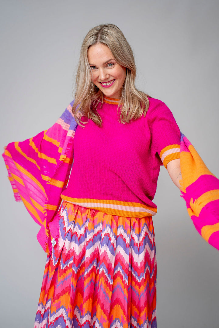 Pullover Nelli-cs in Neonpink