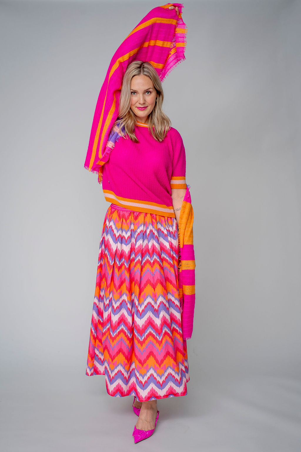 Pullover Nelli-cs in Neonpink