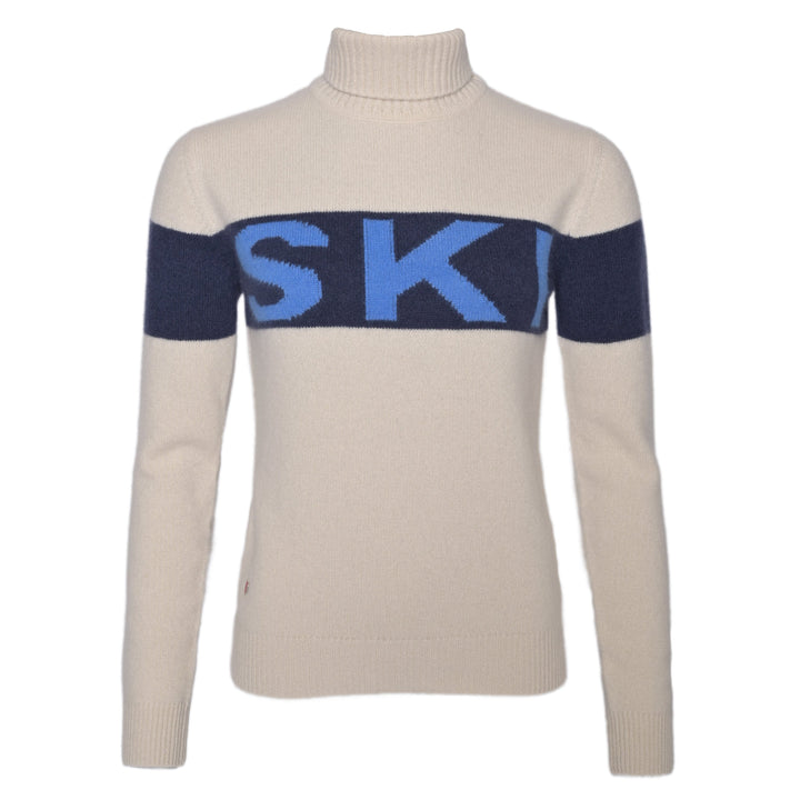 Cashmere Pullover Skiwell-cs in Ivory