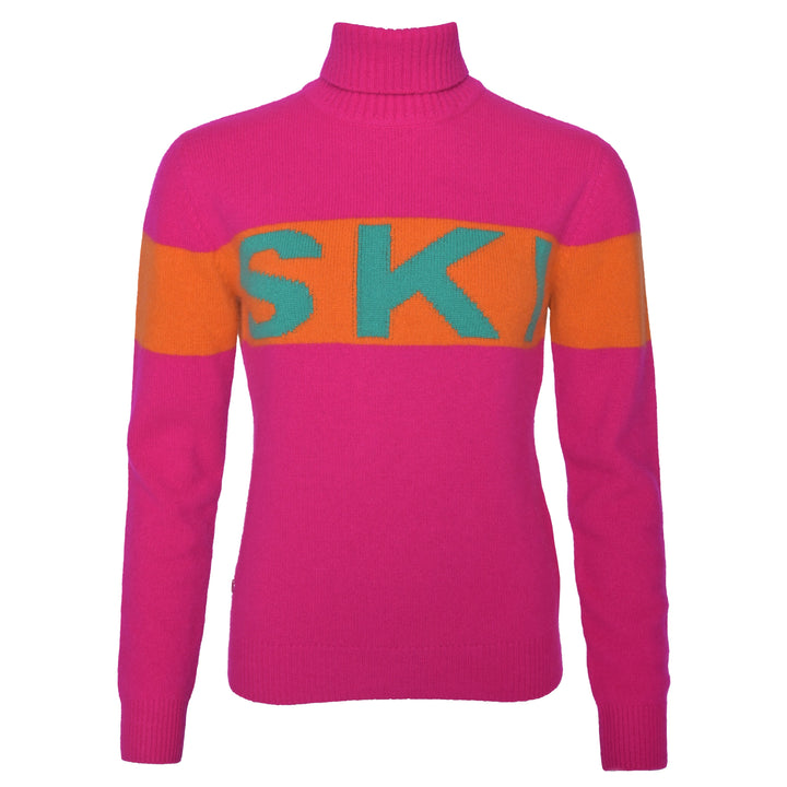 Cashmere Pullover Skiwell-cs in Pink