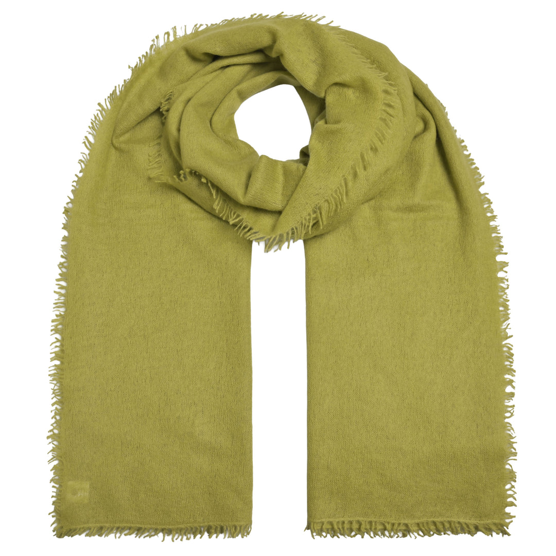 Kaschmirschal in der Farbe Guacamole für damen, Produktbild