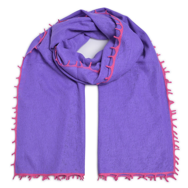 Cashmere Schal BiFeli-cs in Passion Flower