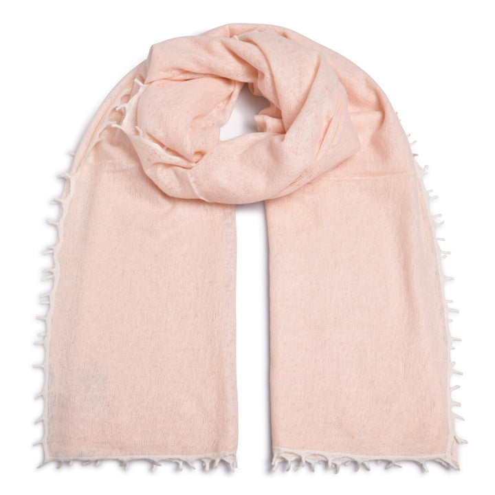 Cashmere Schal BiFeli-cs in Strawberry Cheesecake