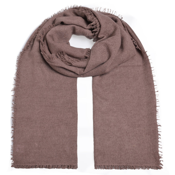 Cashmere Schal Blair-cs Lurex in Earth