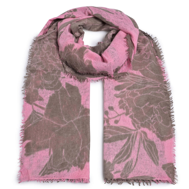 Cashmere Schal Dahlia-cs Maxi in Magnolia