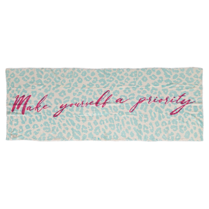 Cashmere Schal Leo-cs Priority in Mint Sorbet