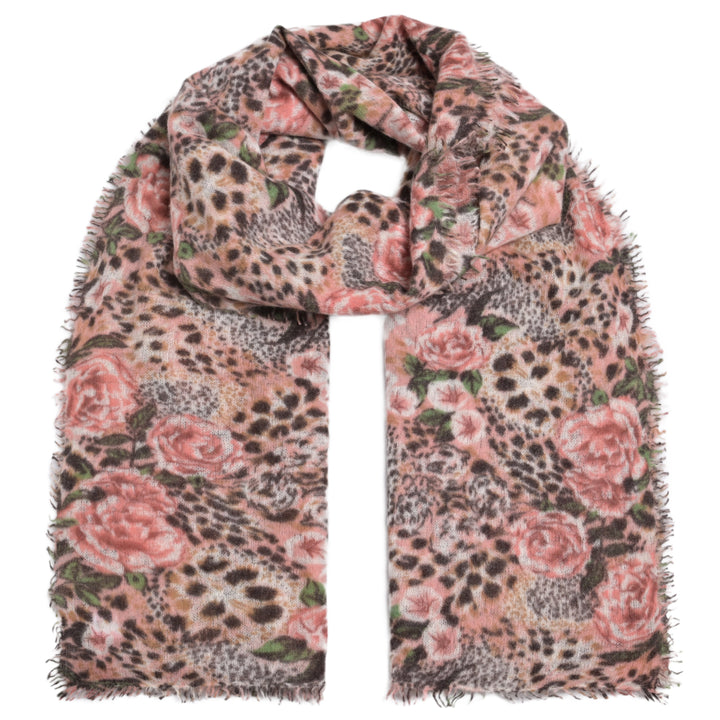 Cashmere Schal Safari-cs Mix in Shades of Roses