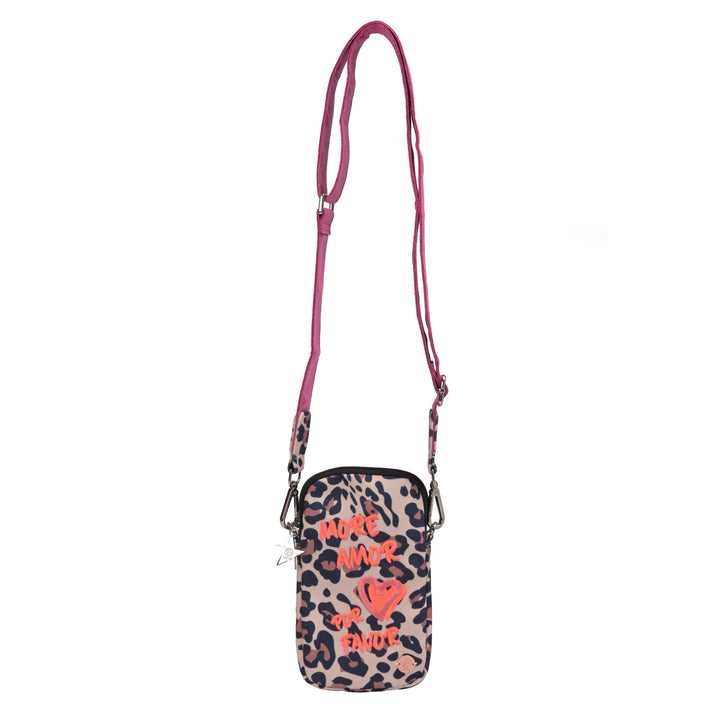 Phonebag Leo-cs Amore in Brown