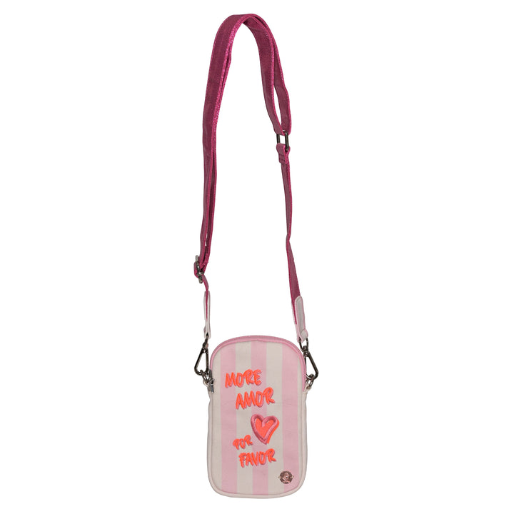 Phonebag Stripe-cs in Strawberry Shake