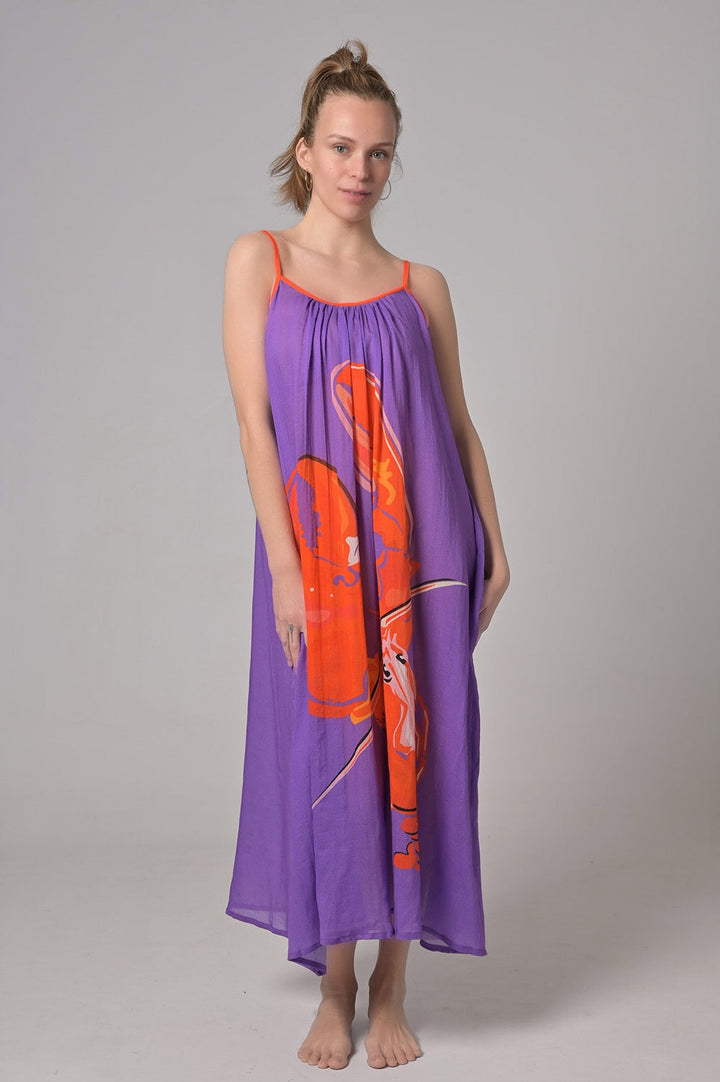 Kleid Eliza-cs in Passionflower