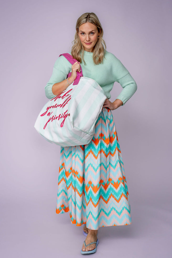 XL Shopper Priority-cs in Mint Sorbet