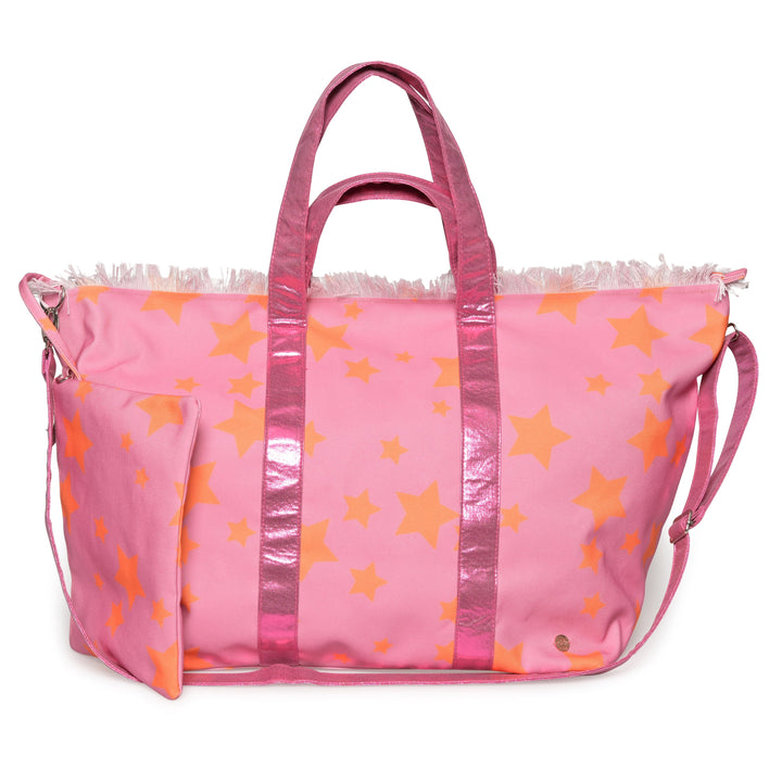 XL Shopper Stars-cs in Bubblegum