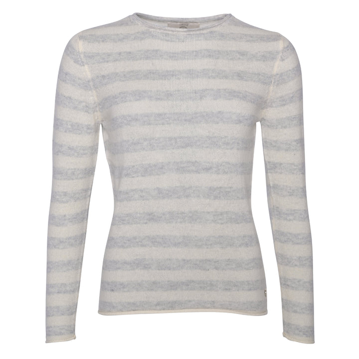 Cashmere Pullover Letitia-cs Stripe in Light Grey