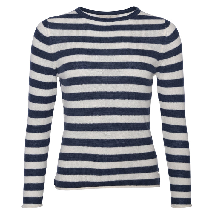 Cashmere Pullover Letitia-cs Stripe in Midnightblue
