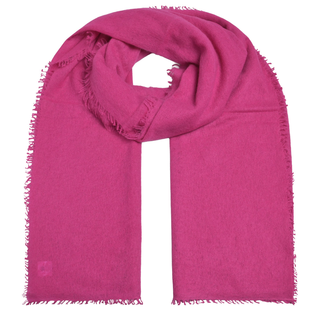 Kuschelweicher Kaschmirschal Feli-cs aus 100 % Light Cashmere in Beerfenfarbe Wild Berry von cute stuff