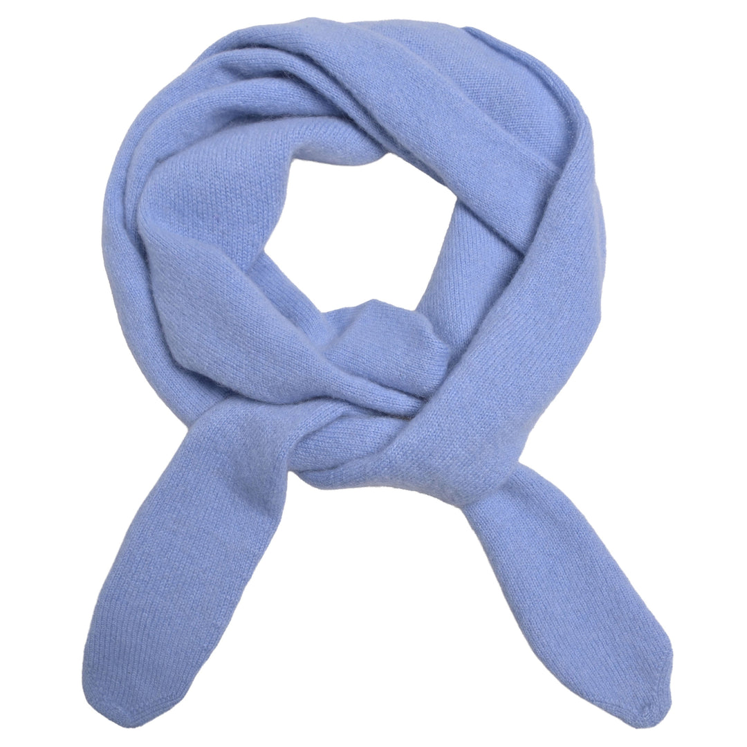 Schmaler Kaschmirschal für Damen in Arctic, ein schönes Hellblau, aus 100% reinem Kaschmir