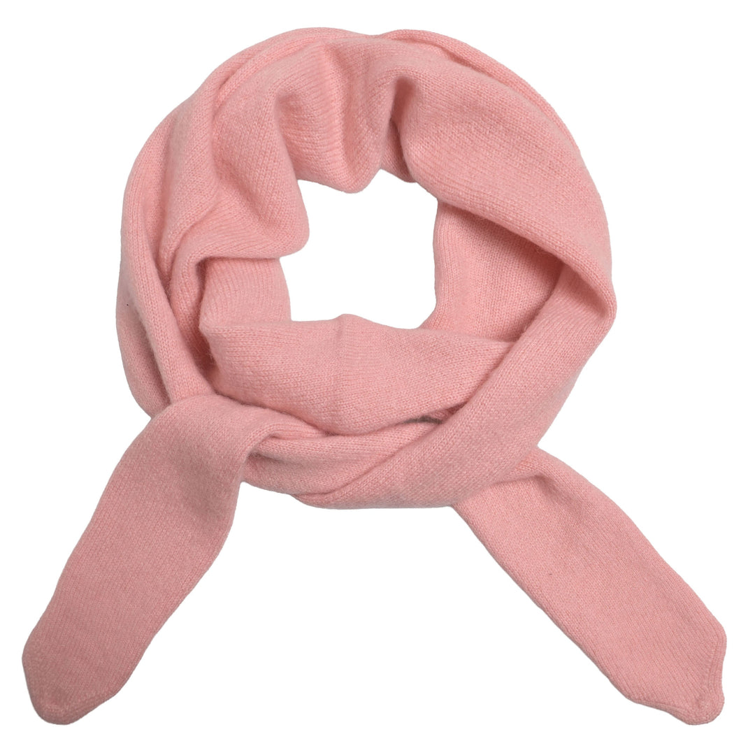 Schmaler Kaschmirschal für Damen in Kiss me, ein Roseton, aus 100% reinem Kaschmir