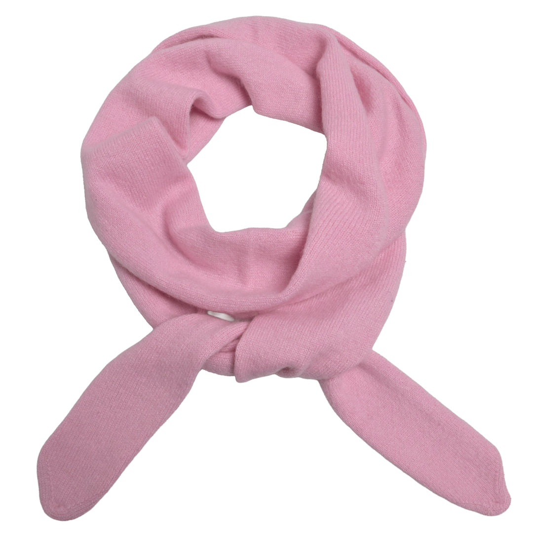 Schmaler Kaschmirschal für Damen in Pfingstrose, ein Roseton, aus 100% reinem Kaschmir