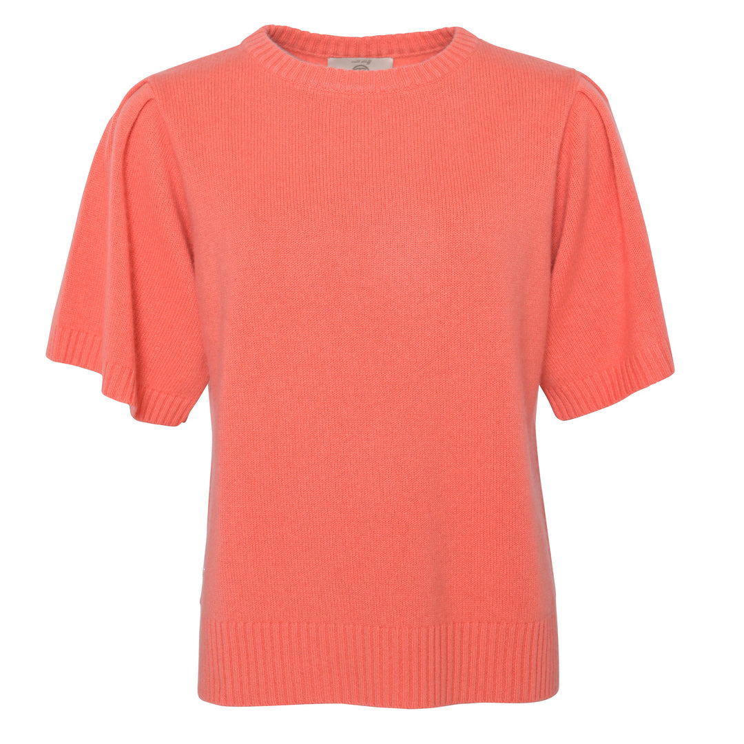 Cashmere Pullover Blair-cs Puff in Carneol