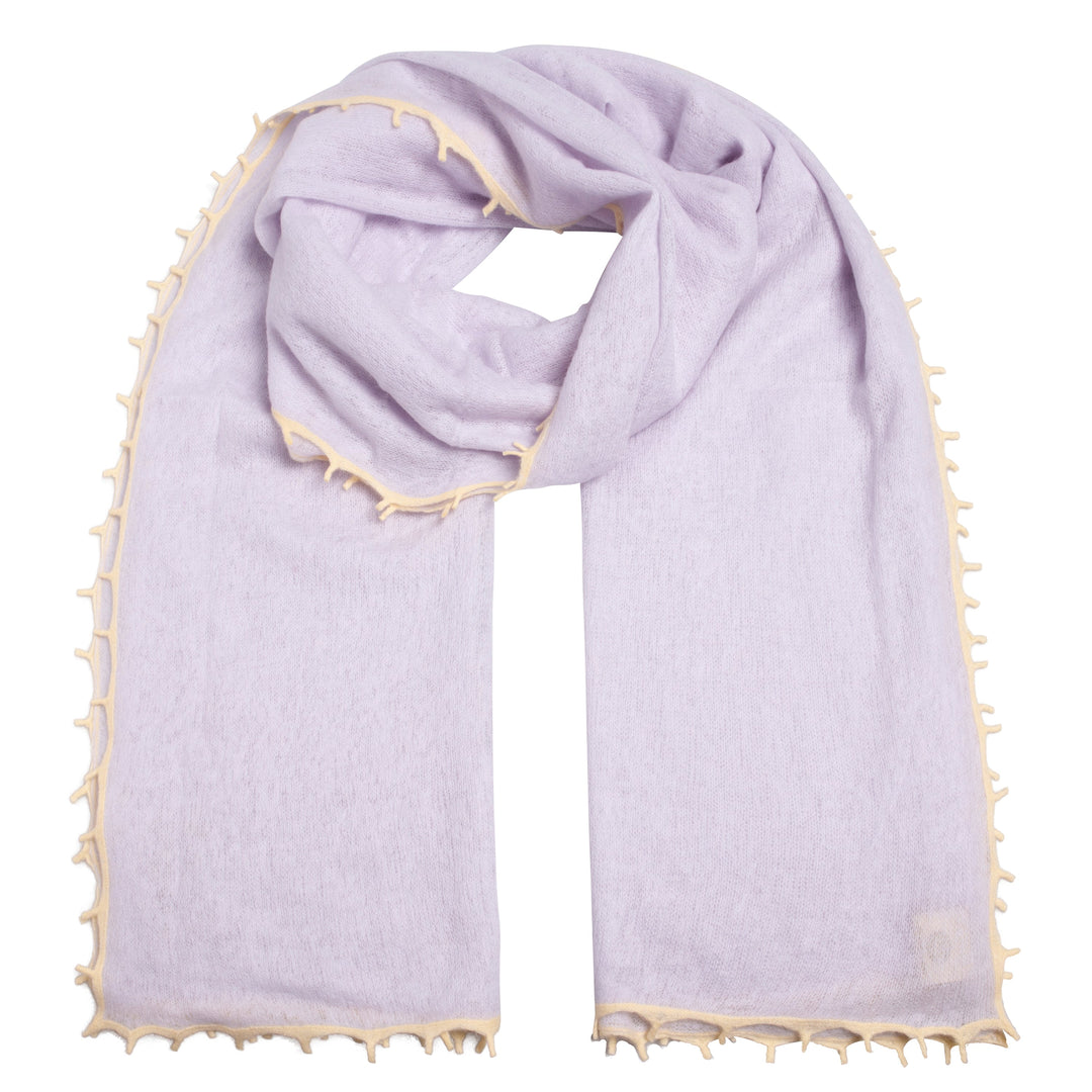 Cashmere Schal BiFeli-cs in Snowy Sky