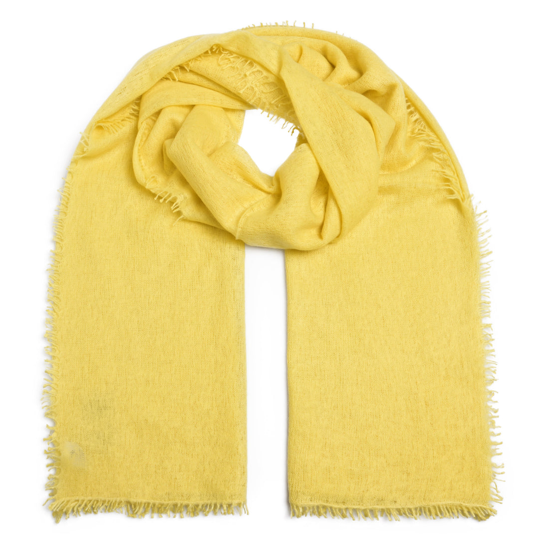 Cashmere Schal Feli-cs in Citrus