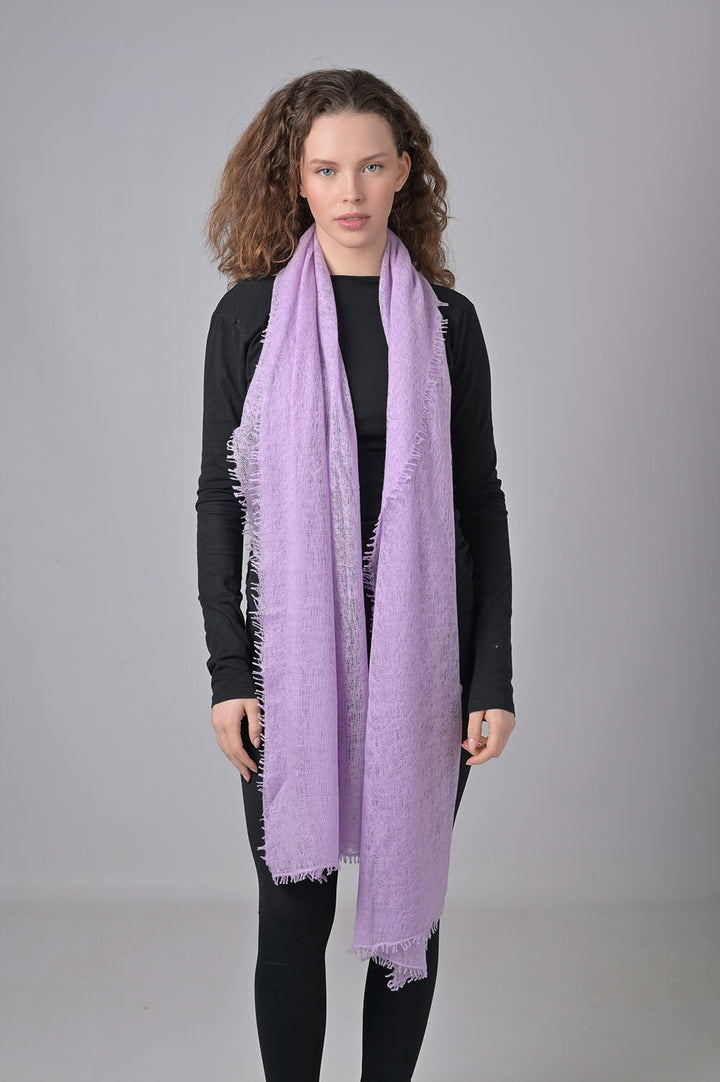 Cashmere Schal Feli-cs in Orchid Lilac