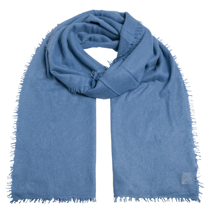 Cashmere Schal Feli-cs in Infinity Blue