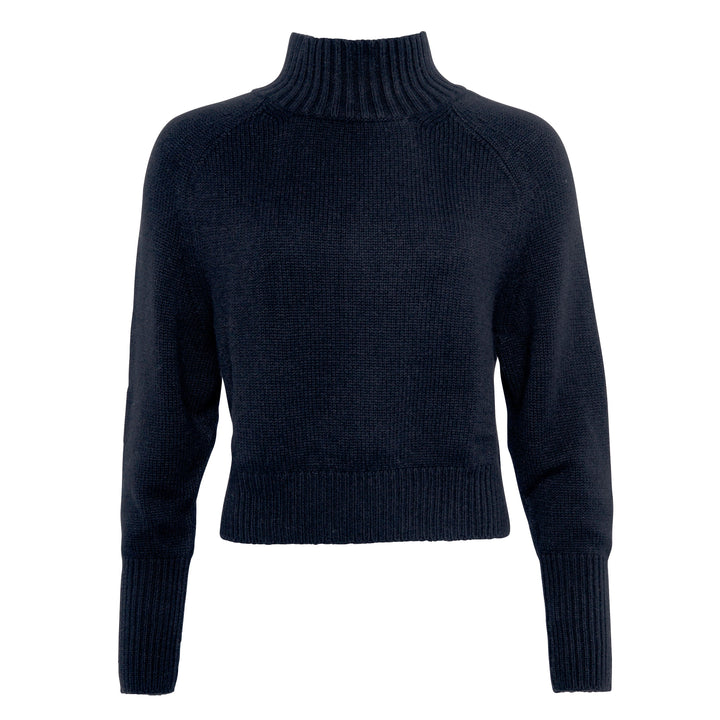 Edler und warmer Kaschmirpullover aus 100% reinem Kaschmir für Damen in der Farbe Schwarz 