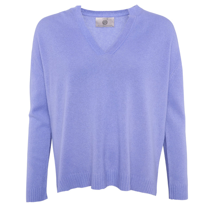Cashmere Pullover Jessa-cs in Misty Lilac
