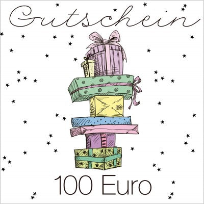 Geschenkgutschein für 25€, 50€ oder 100€